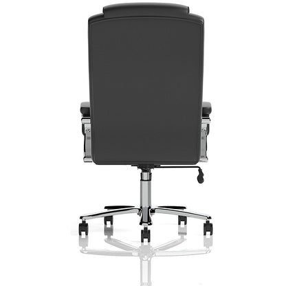 Austin Heavy Duty PU Task Operator Chair, Black