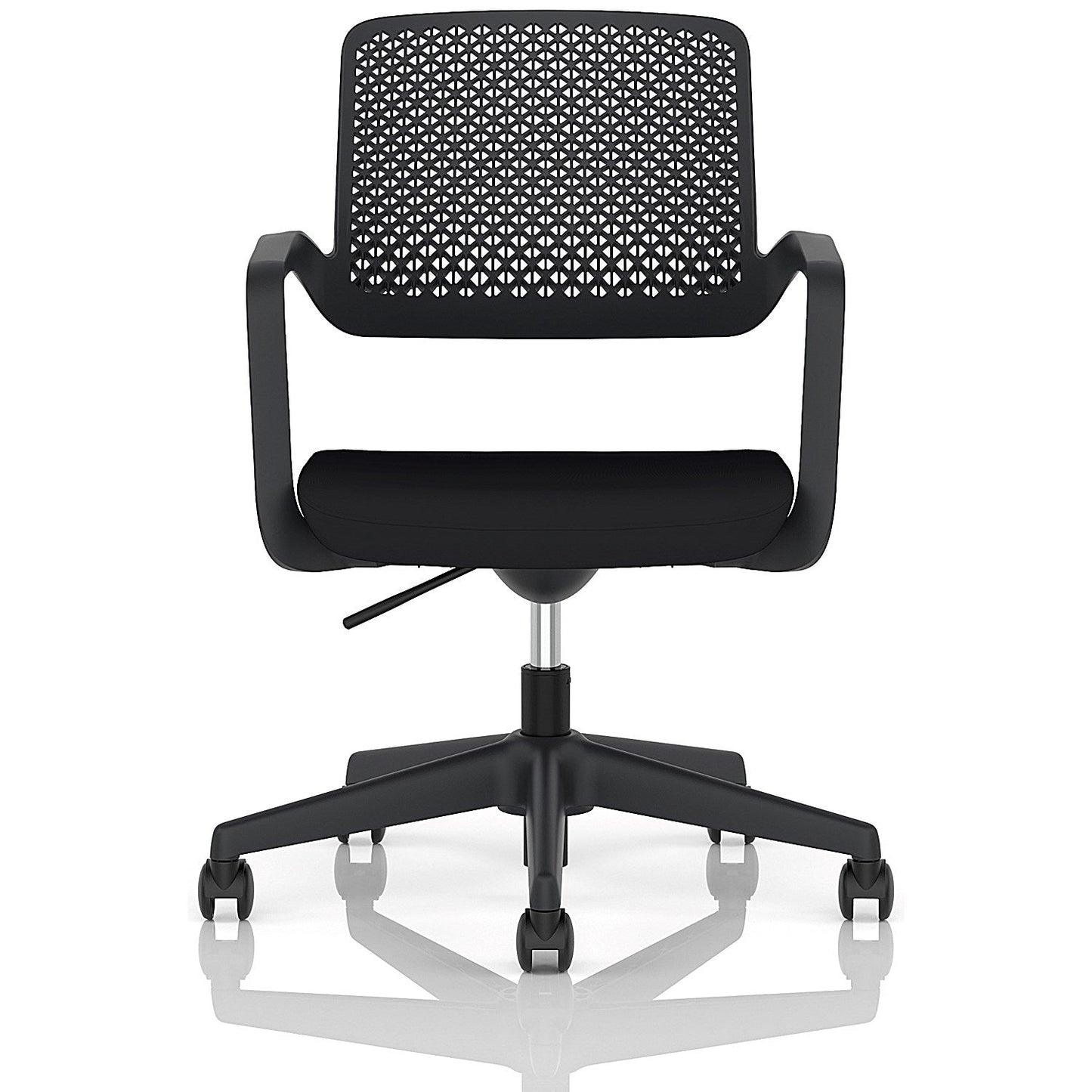 Cosmo Task Operator Chair Black Frame Black Seat