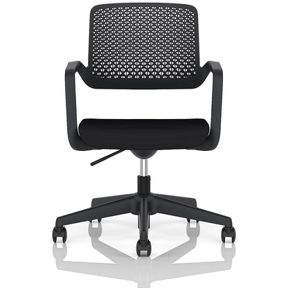 Cosmo Task Operator Chair Black Frame Black Seat