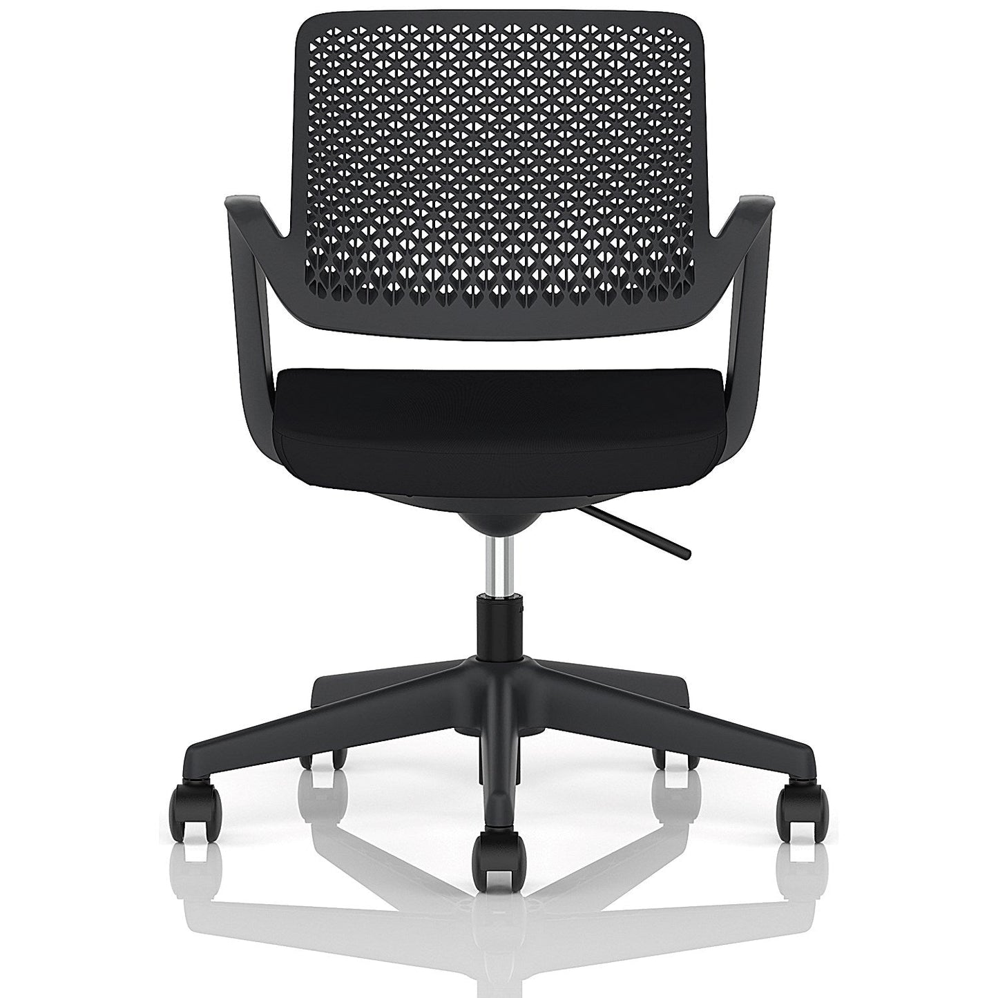 Cosmo Task Operator Chair Black Frame Black Seat