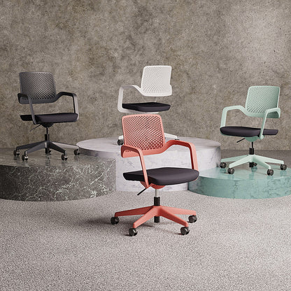 Cosmo Task Operator Chair Green Frame Black Seat Easy2Order : OP000376
