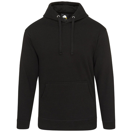 ORN Owl Hoodie, Unisex, Black, 4XL