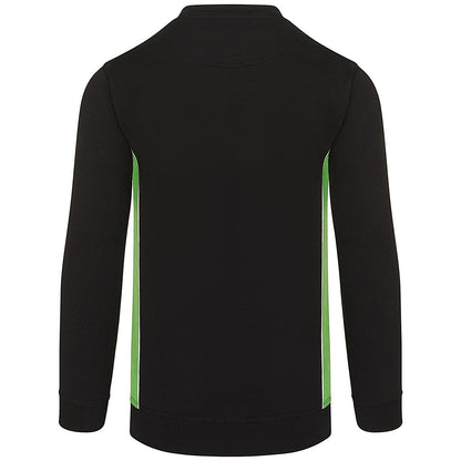 ORN Silverswift Sweatshirt, Unisex, Black/Lime, Large Easy2Order : ORN70806