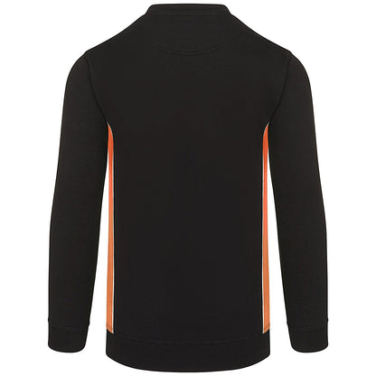 ORN Silverswift Sweatshirt, Unisex, Black/Orange, Medium Easy2Order : ORN70814