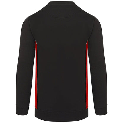 ORN Silverswift Sweatshirt, Unisex, Black/Red, 4XL Easy2Order : ORN70828