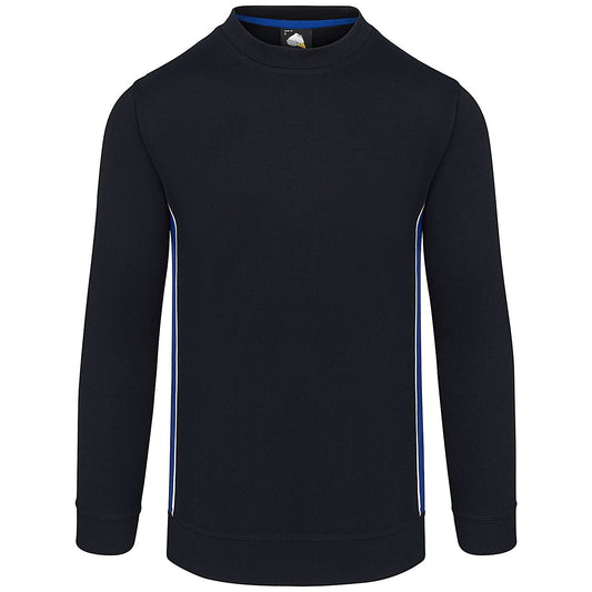 ORN Silverswift Sweatshirt, Unisex, Navy Blue/Royal Blue, XS