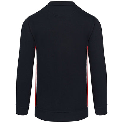 ORN Silverswift Sweatshirt, Unisex, Navy Blue/Red, Medium Easy2Order : ORN70841