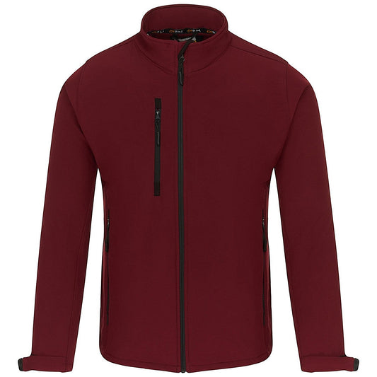 ORN Tern Softshell Jacket, Male, Burgundy, XL