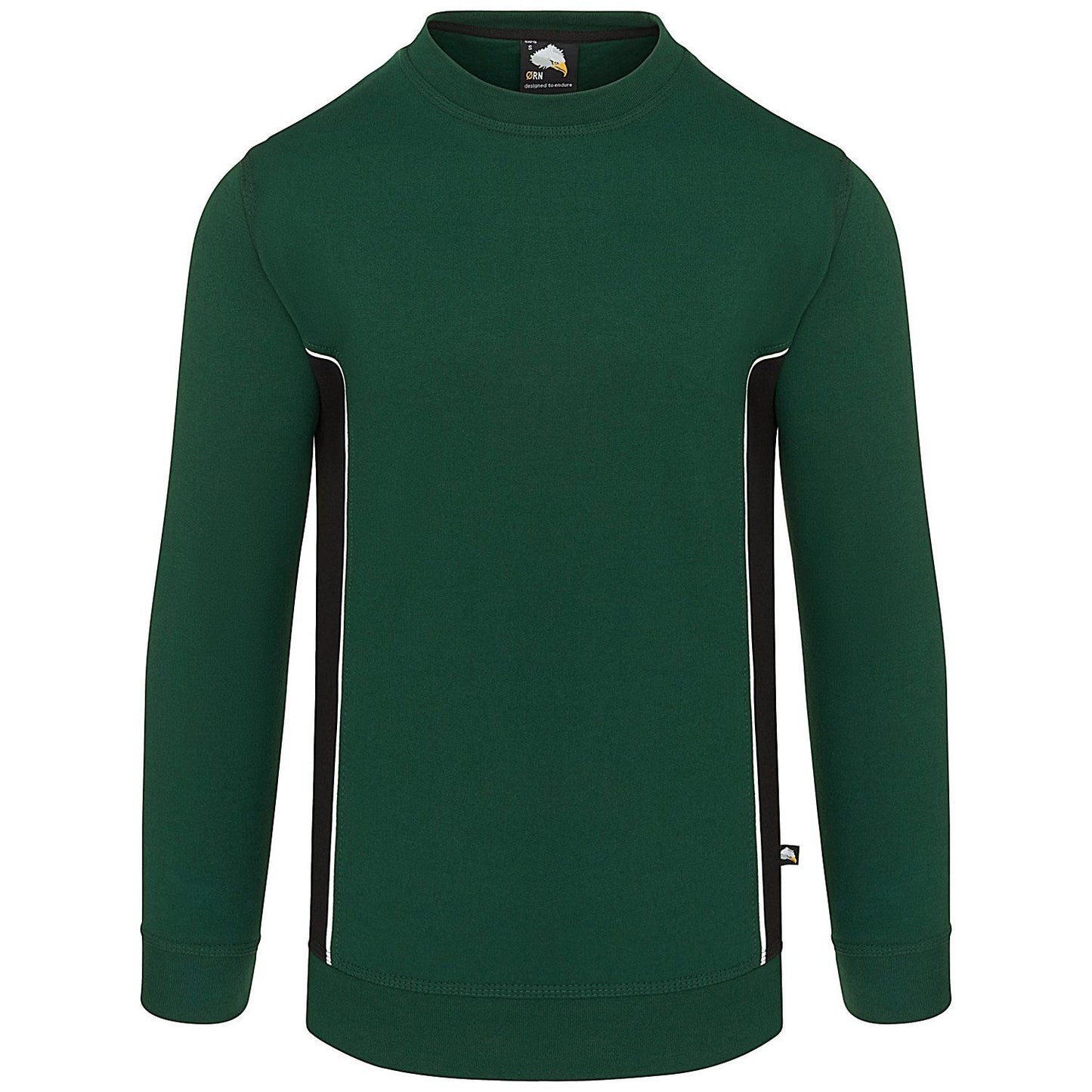 ORN Silverswift Sweatshirt, Unisex, Bottle Green/Black, Medium