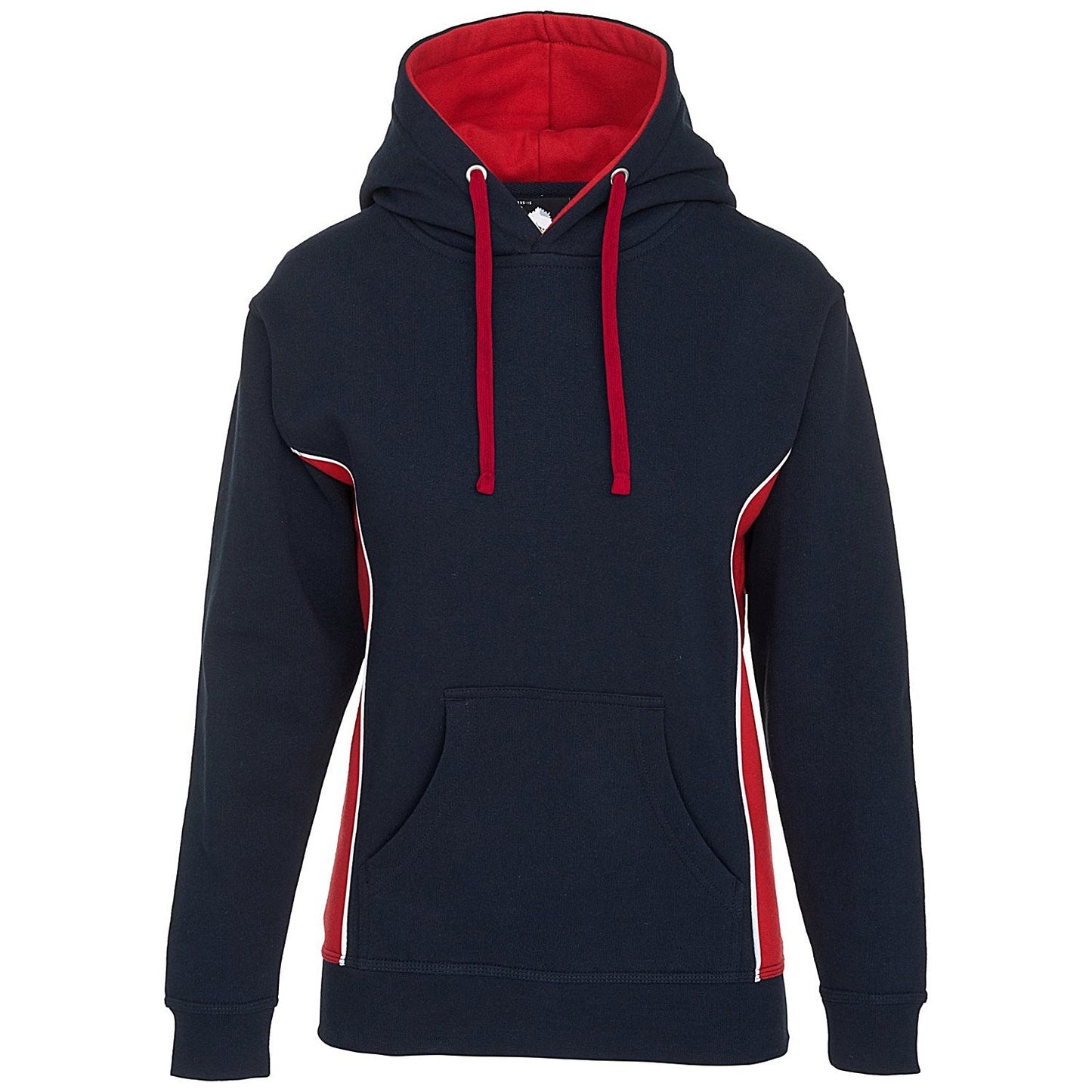 ORN Silverswift Hoodie, Unisex, Navy Blue/Red, Medium
