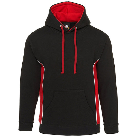 ORN Silverswift Hoodie, Unisex, Black/Red, Small
