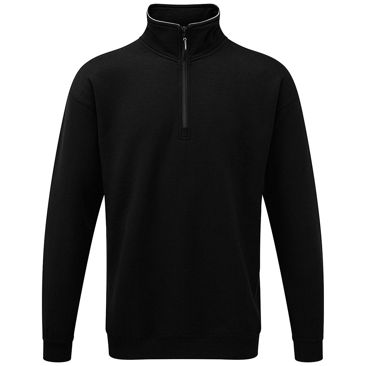 ORN Grouse Quarter Zip Sweatshirt, Unisex, Black, 3XL