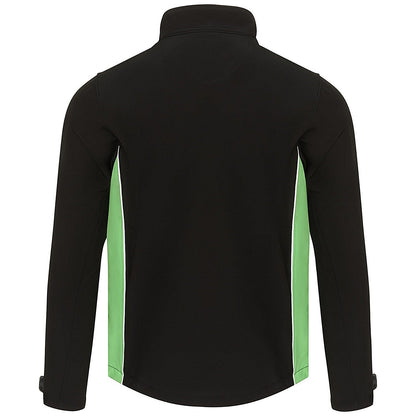 ORN Silverswift Softshell Jacket, Unisex, Black/Lime, XL Easy2Order : ORN75854