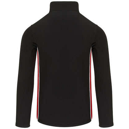 ORN Silverswift Softshell Jacket, Unisex, Black/Red, 5XL Easy2Order : ORN75876