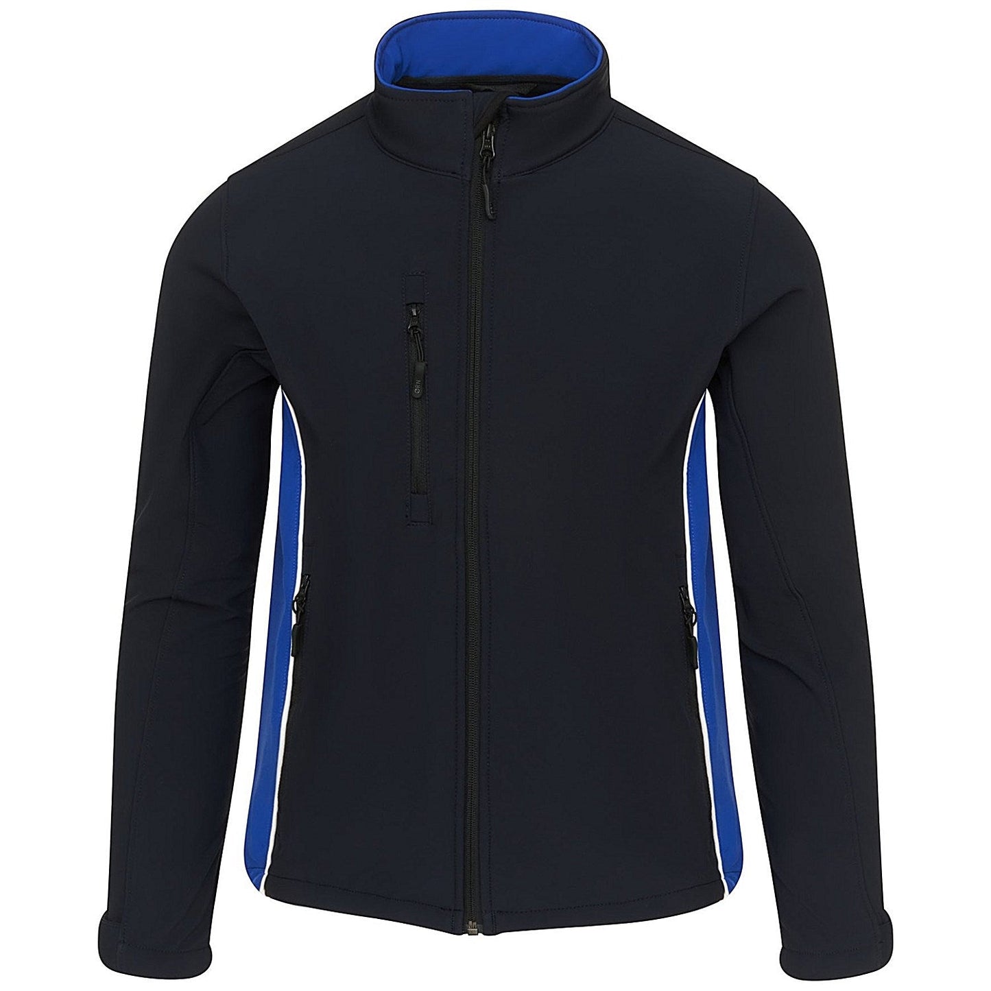 ORN Silverswift Softshell Jacket, Unisex, Navy Blue/Royal Blue, XS