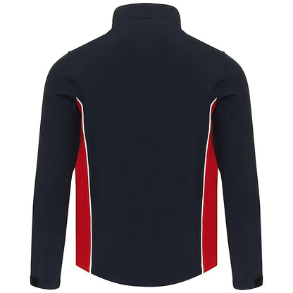 ORN Silverswift Softshell Jacket, Unisex, Navy Blue/Red, Small Easy2Order : ORN75887