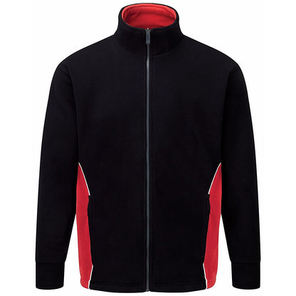 ORN Silverswift Fleece, Unisex, Black/Red, 5XL