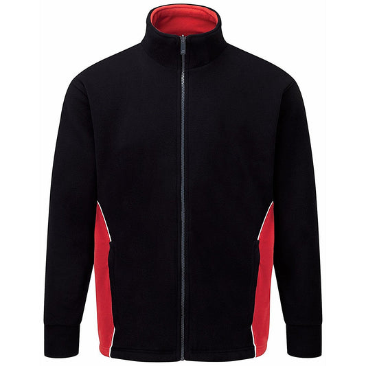 ORN Silverswift Fleece, Unisex, Black/Red, 5XL