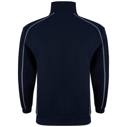 ORN Crane Quarter Zip Sweatshirt, Unisex, Navy Blue, 3XL Easy2Order : ORN76330