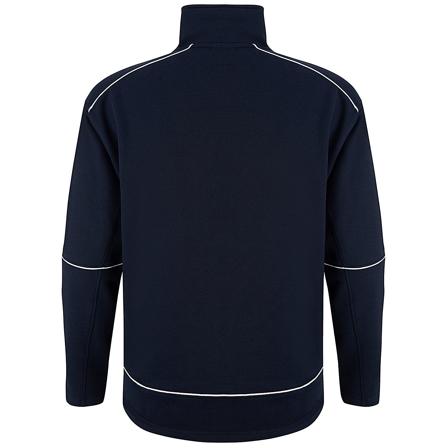 ORN Fireback Quarter Zip Sweatshirt, Unisex, Navy Blue, Large Easy2Order : ORN76431