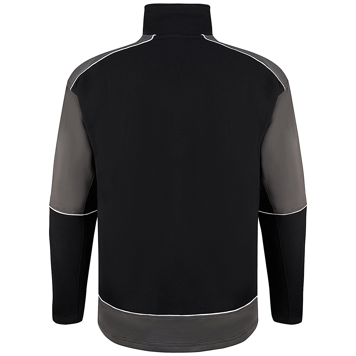 ORN Fireback Quarter Zip Sweatshirt, Unisex, Black/Graphite, Medium Easy2Order : ORN76433