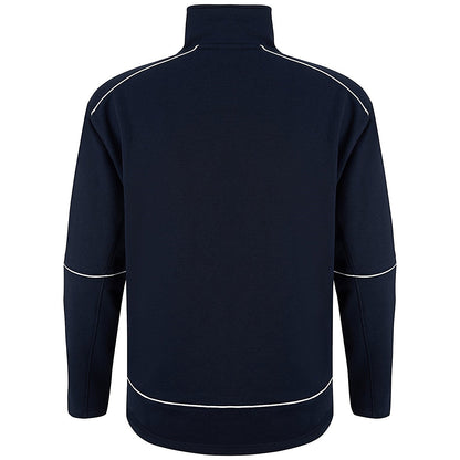 ORN Fireback Quarter Zip Sweatshirt, Unisex, Navy Blue, Medium Easy2Order : ORN76435
