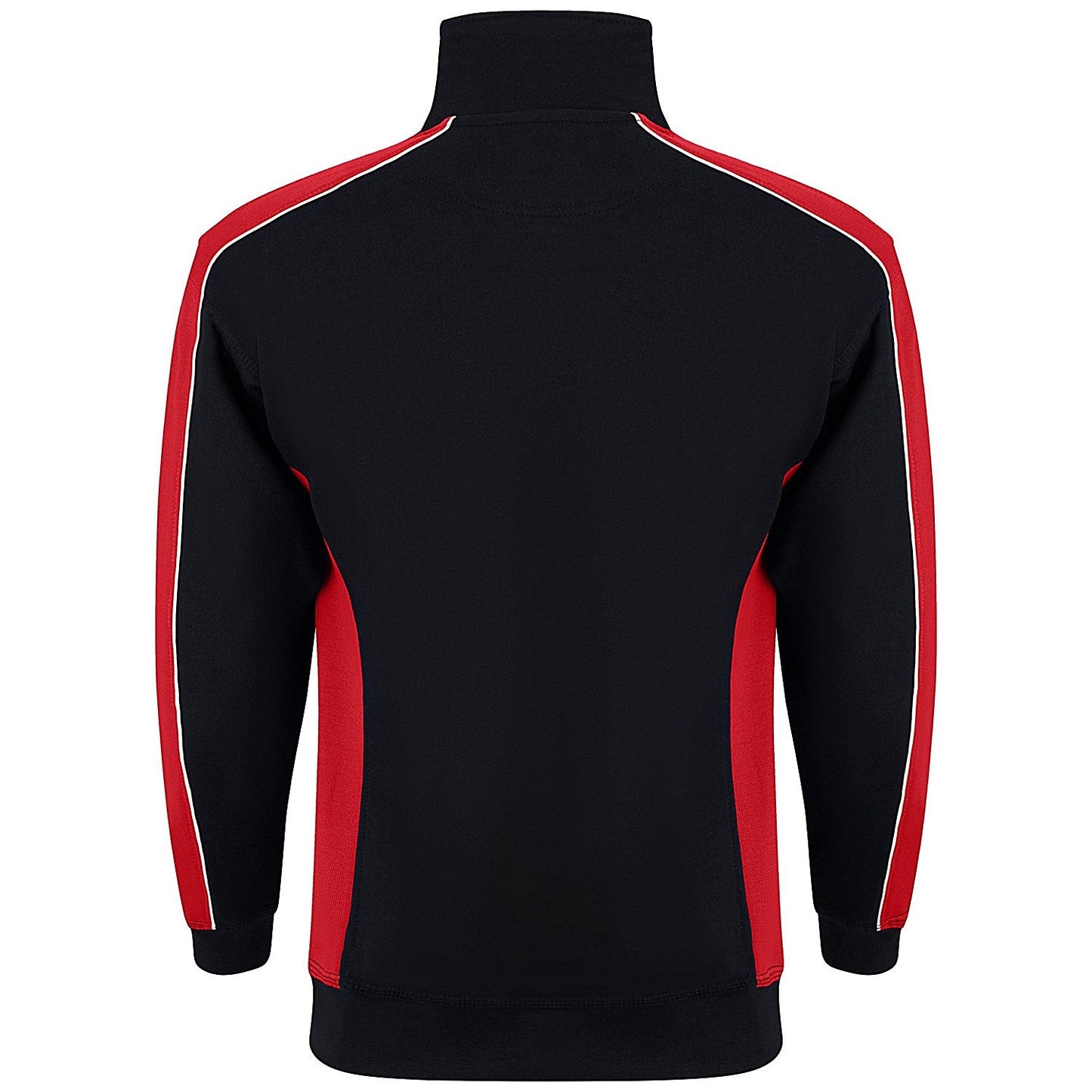 ORN Avocet Quarter Zip Sweatshirt, Unisex, Black/Red, Small Easy2Order : ORN76529