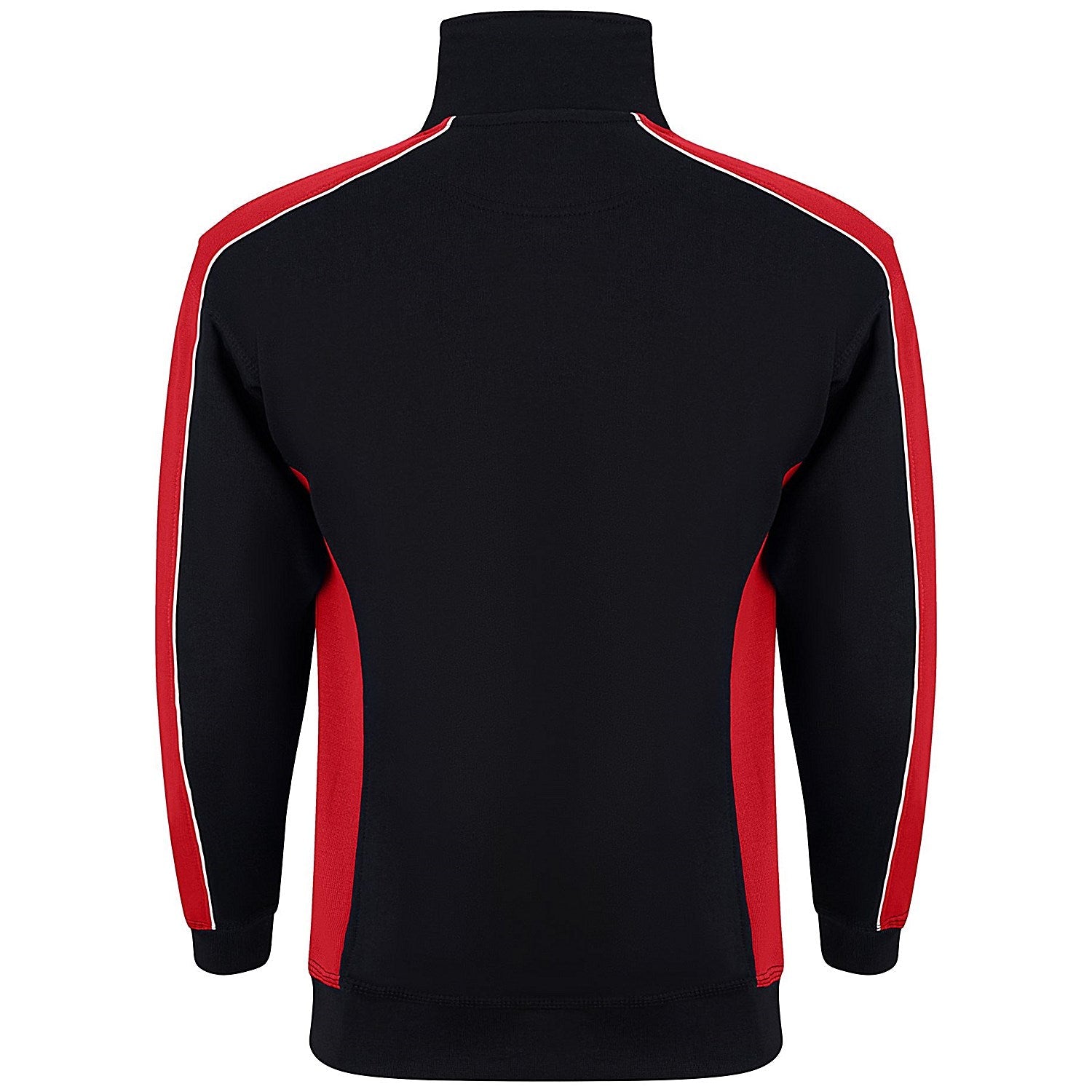 ORN Avocet Quarter Zip Sweatshirt, Unisex, Black/Red, Small Easy2Order : ORN76529