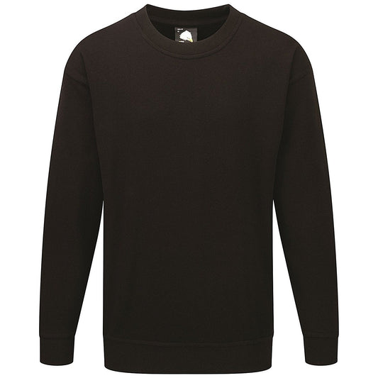 ORN Seagull Sweatshirt, Unisex, Black, Medium