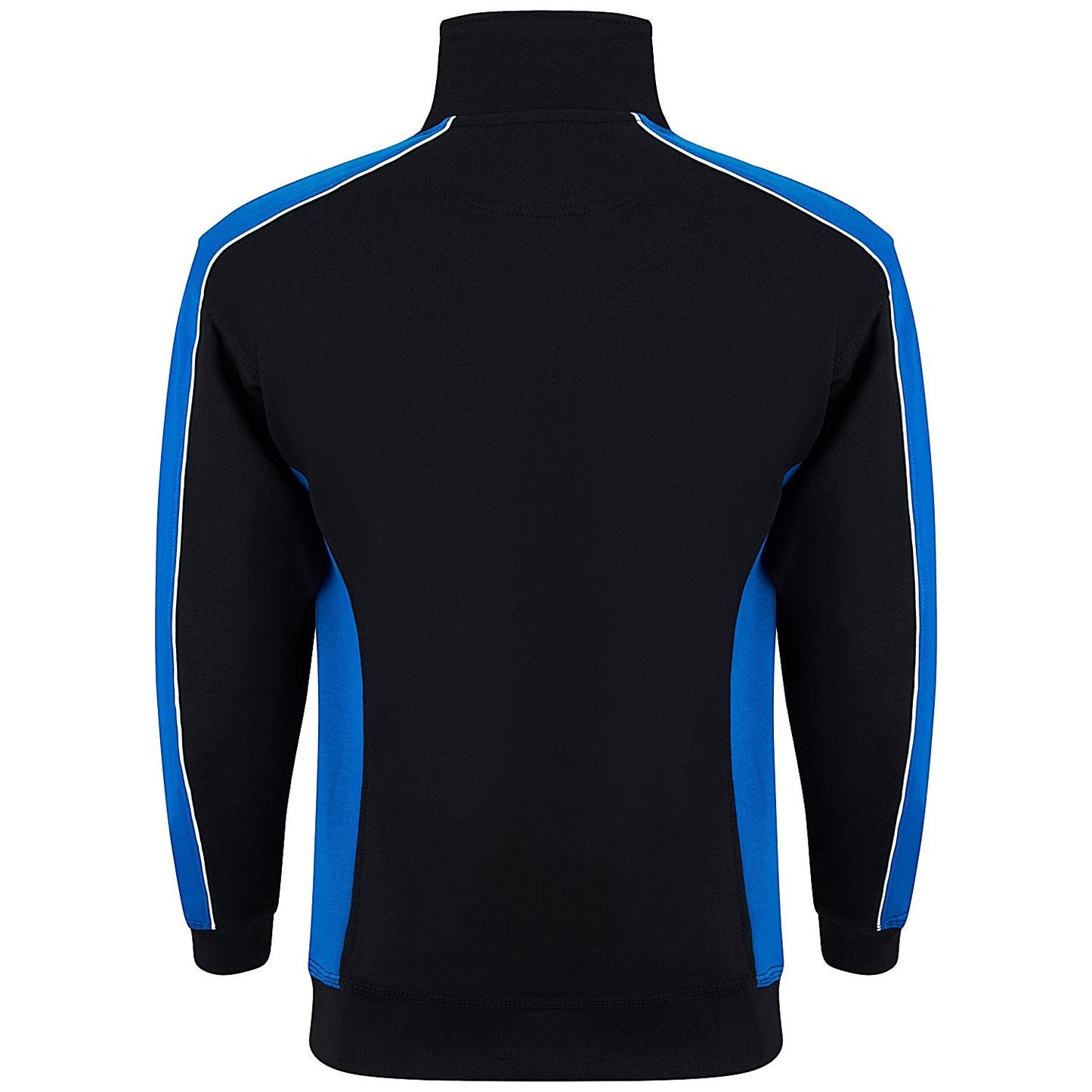 ORN Avocet Quarter Zip Sweatshirt, Unisex, Black/Reflex Blue, XS Easy2Order : ORN76713