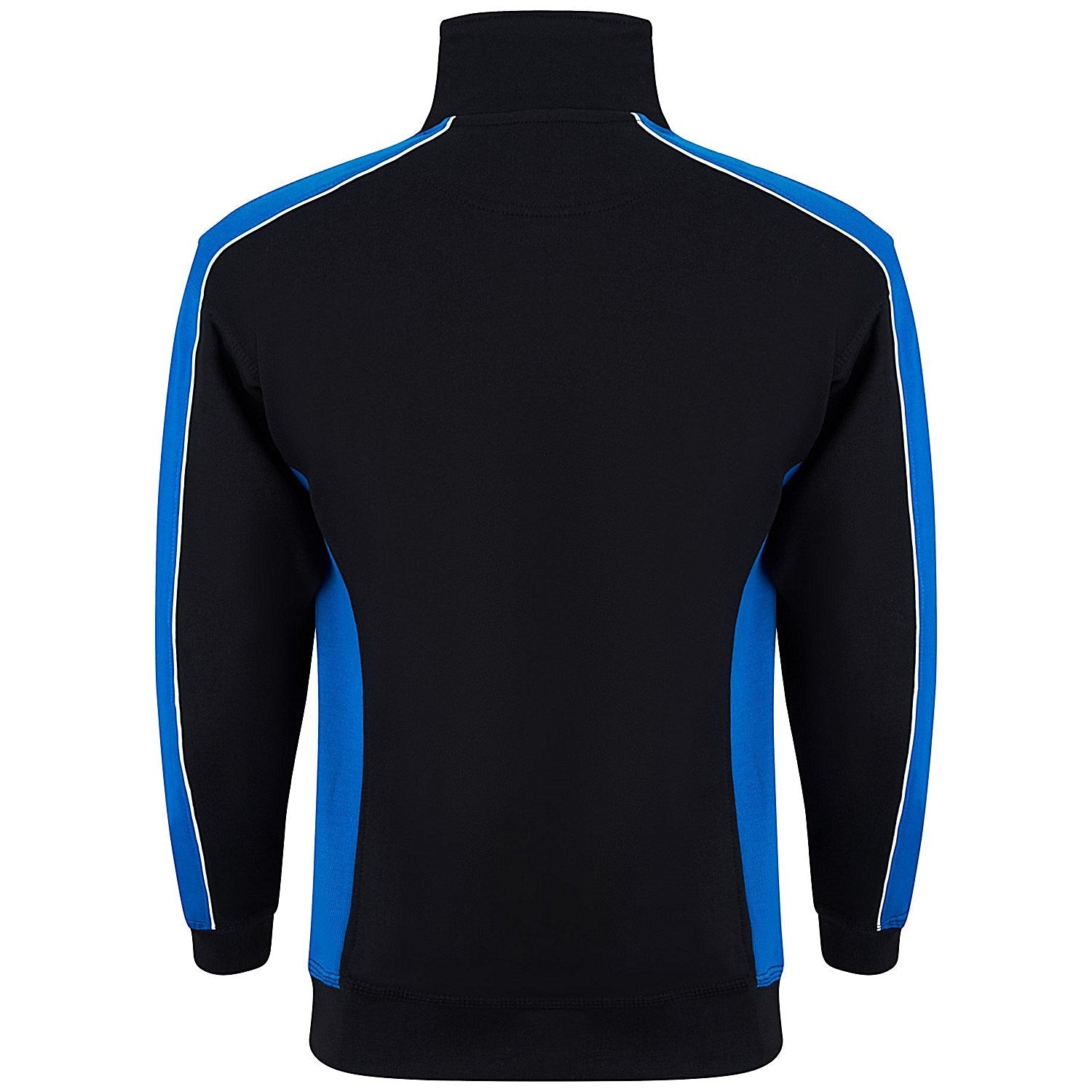 ORN Avocet Quarter Zip Sweatshirt, Unisex, Black/Reflex Blue, XS Easy2Order : ORN76713