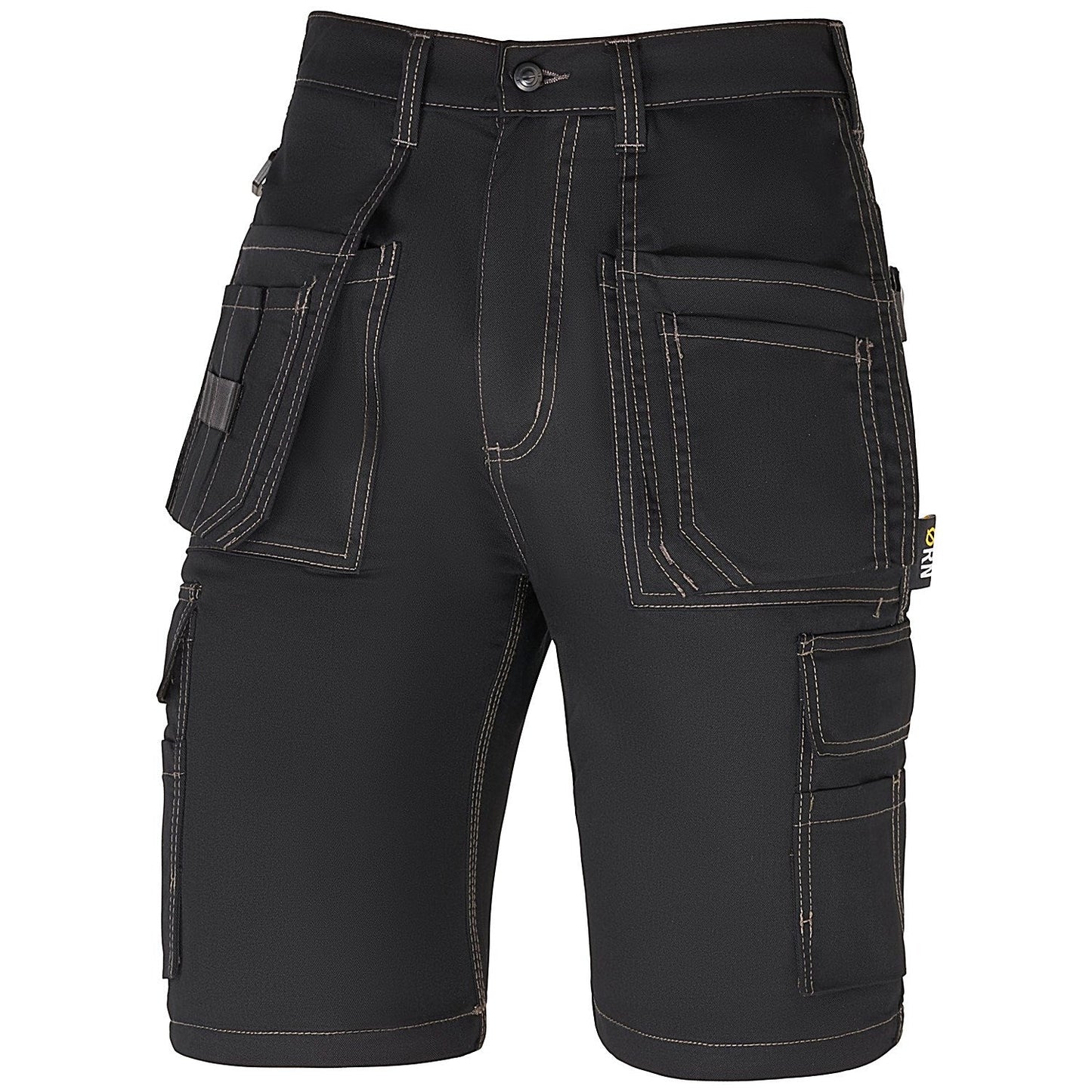 ORN Merlin Tradesman Shorts, Unisex, Black, 42