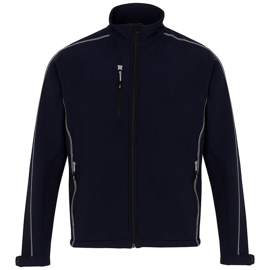 ORN Crane Fur-Lined Softshell Jacket, Black, Large