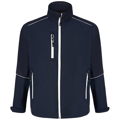 ORN Fireback Softshell Jacket, Unisex, Navy Blue, 3XL