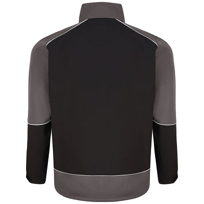 ORN Fireback Softshell Jacket, Unisex, Black/Graphite, Small Easy2Order : ORN77071