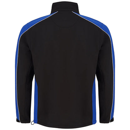 ORN Avocet Softshell Jacket, Unisex, Black/Royal Blue, XS Easy2Order : ORN77190