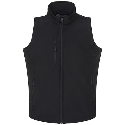 ORN Lapwing Softshell Gilet, Unsiex, Black, Large
