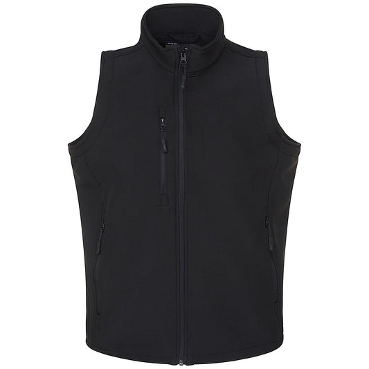 ORN Lapwing Softshell Gilet, Unsiex, Black, Large