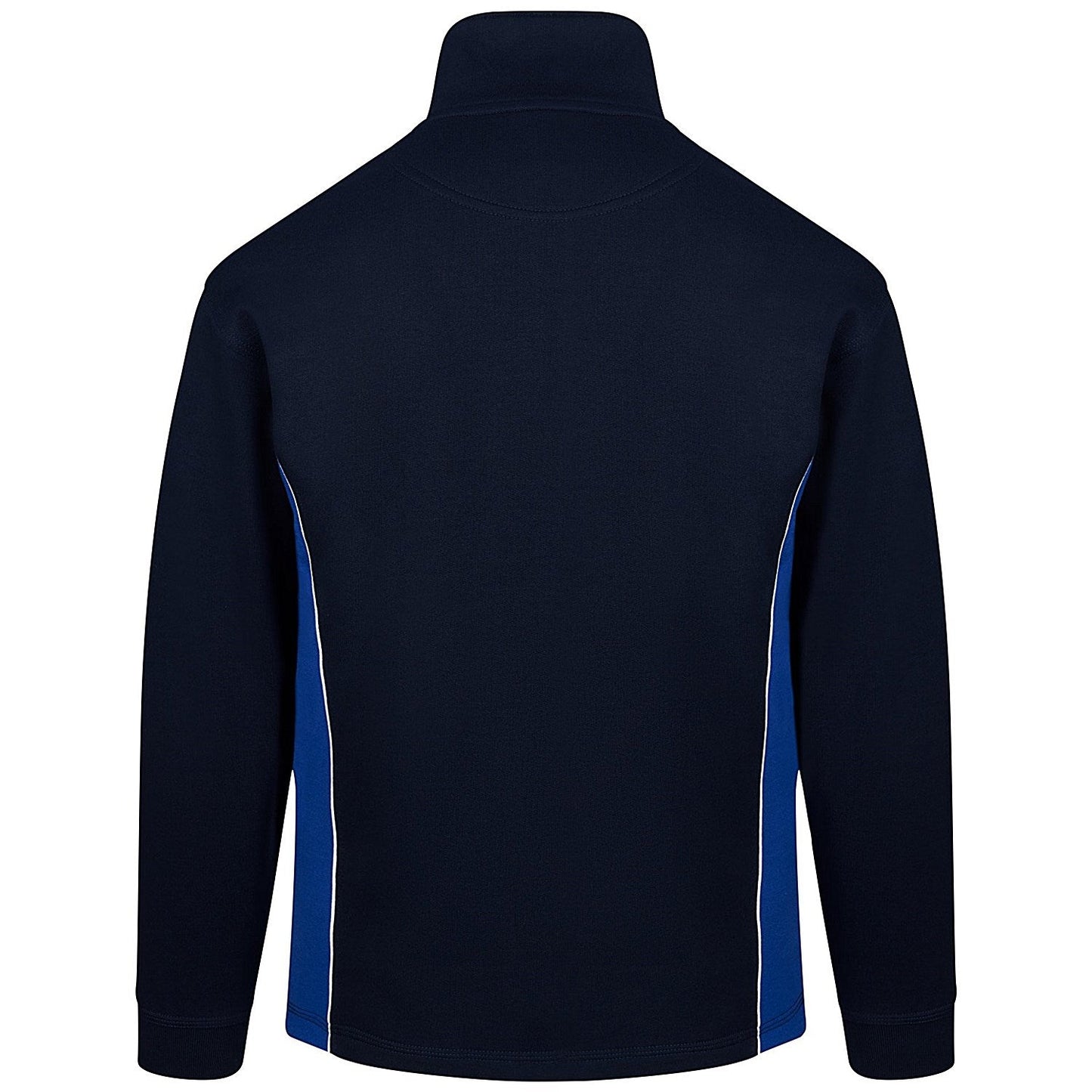 ORN Silverswift Quarter Zip Sweatshirt, Unisex, Navy Blue/Royal Blue, 5XL Easy2Order : ORN79395