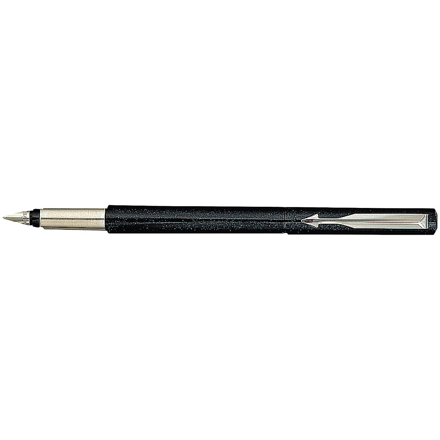 Parker Vector Fountain Pen Medium Black with Chrome Trim 67407