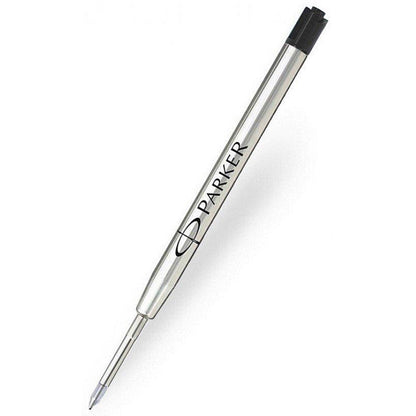 Parker Quink Ballpoint Pen Refill Cartridge, Medium Nib, Black, Pack of 12 Easy2Order : PA90955