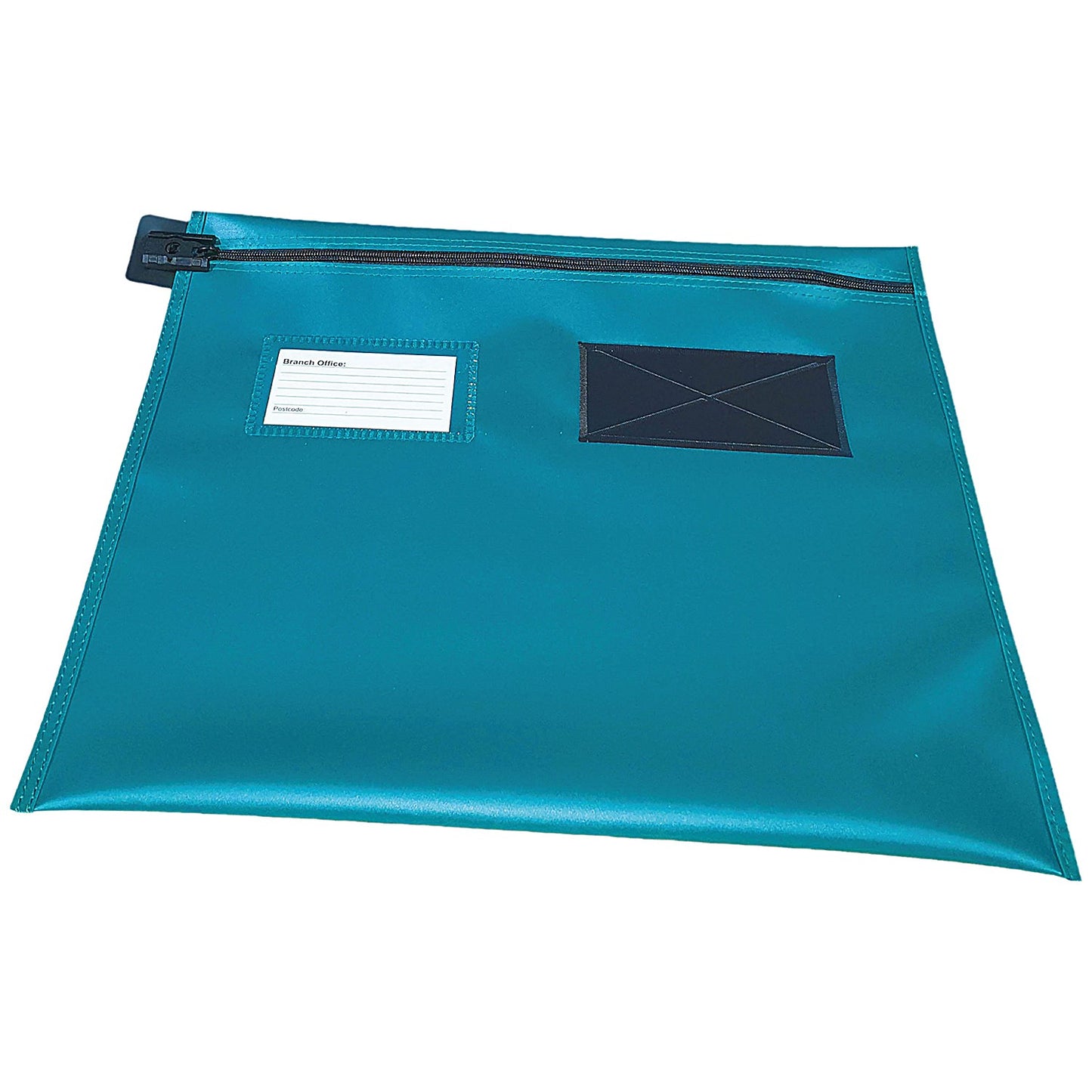 GoSecure Tamper Evident Flat Antimicrobial Bag, 457x356mm, Teal