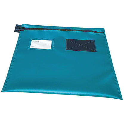 GoSecure Tamper Evident Flat Antimicrobial Bag, 457x356mm, Teal