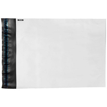 GoSecure Lightweight Polythene Envelopes, 235x310mm, Opaque, Pack of 100