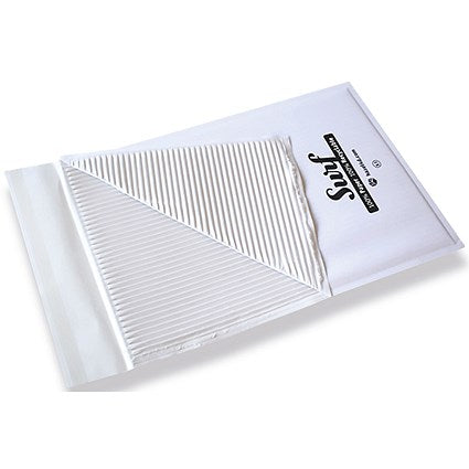 GoSecure Size G4 Surf Paper Mailer, 240mmx330mm, White, Pack of 100
