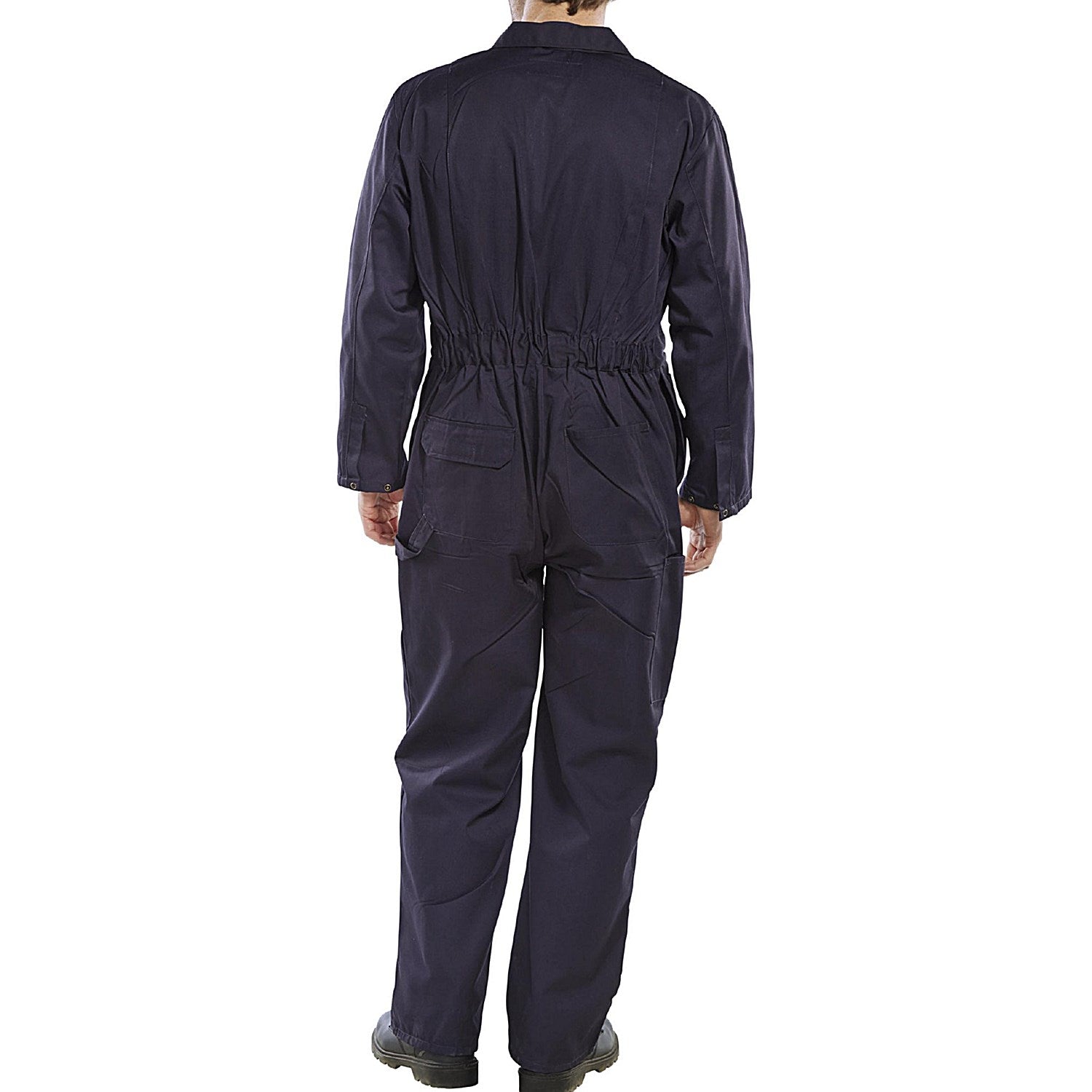Beeswift Heavy Weight Boilersuit, Navy Blue, 36 Inch Chest Easy2Order : PCBSHWN36