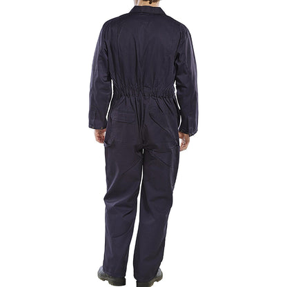 Beeswift Heavy Weight Boilersuit, Navy Blue, 40 Inch Chest Easy2Order : PCBSHWN40