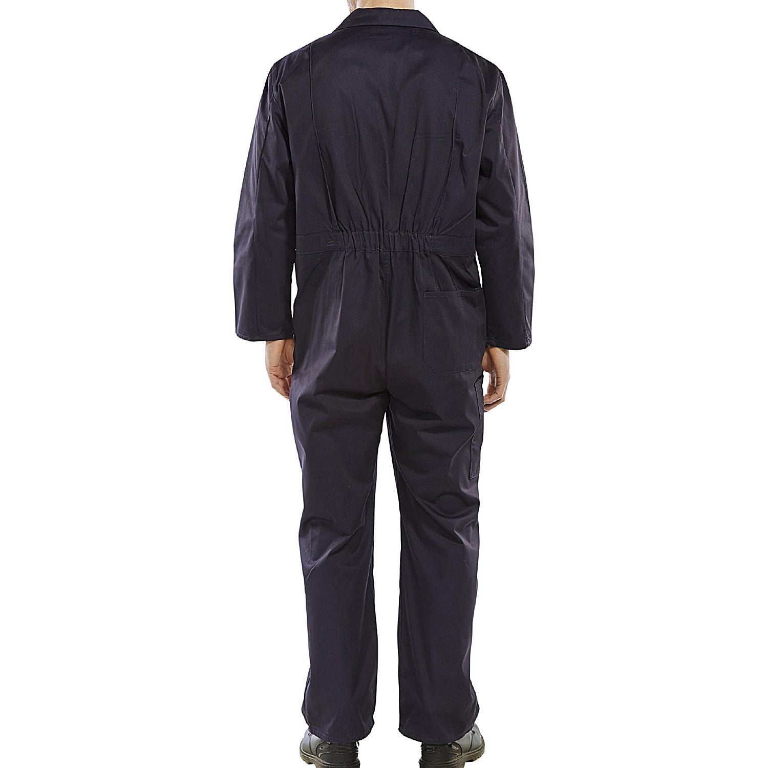 Beeswift Boilersuit, Navy Blue, 34 Inch Chest Easy2Order : PCBSN34
