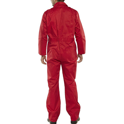 Beeswift Boilersuit, Red, 50 Inch Chest Easy2Order : PCBSRE50