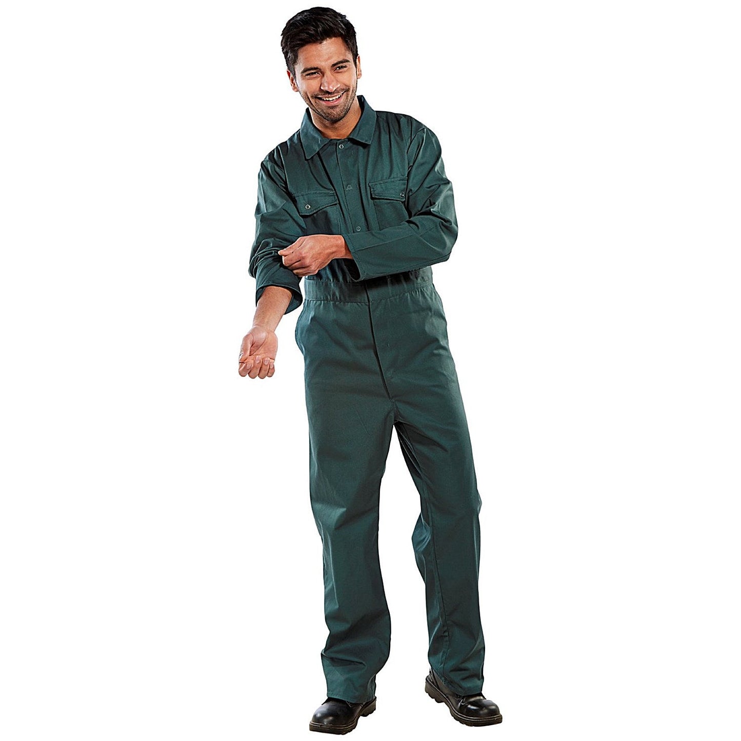 Beeswift Boilersuit, Spruce Green, 50 Inch Chest
